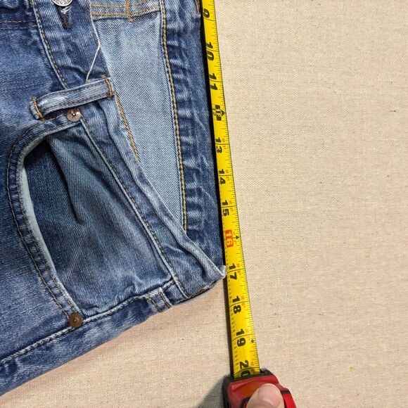 POLO RALPH LAUREN Men's Classic Fit Straight Leg Blue Jeans Light Wash Sz 36x32 - Picture 7 of 8